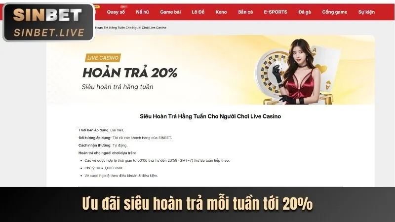 Các trò chơi cá cược tại vnbet
